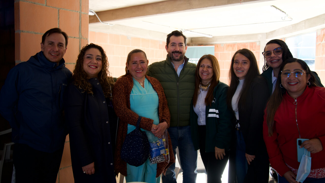 Familias beneficiadas del proyecto Usme