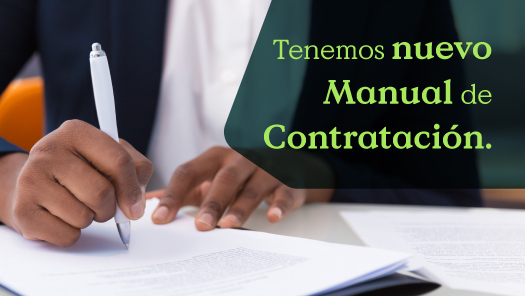 Tenemos nuevo manual de contratación