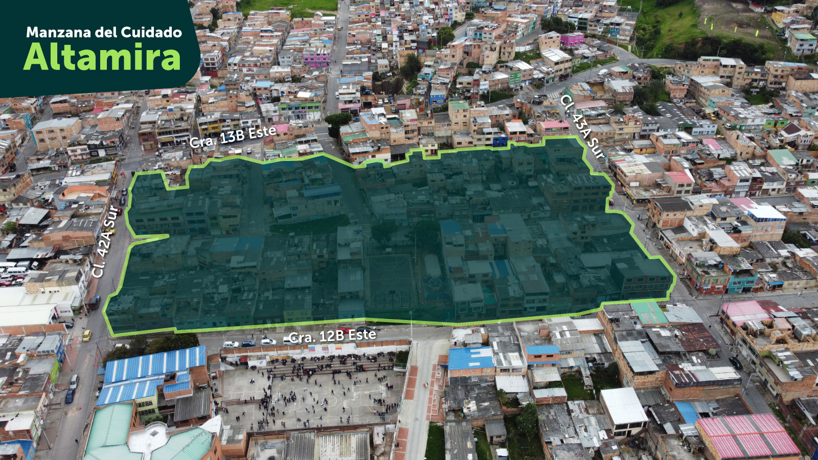 Conozca los avances de los proyectos Manzanas del Cuidado Altamira y La Gloria que revitalizarán sectores del Cable Aéreo San Cristóbal