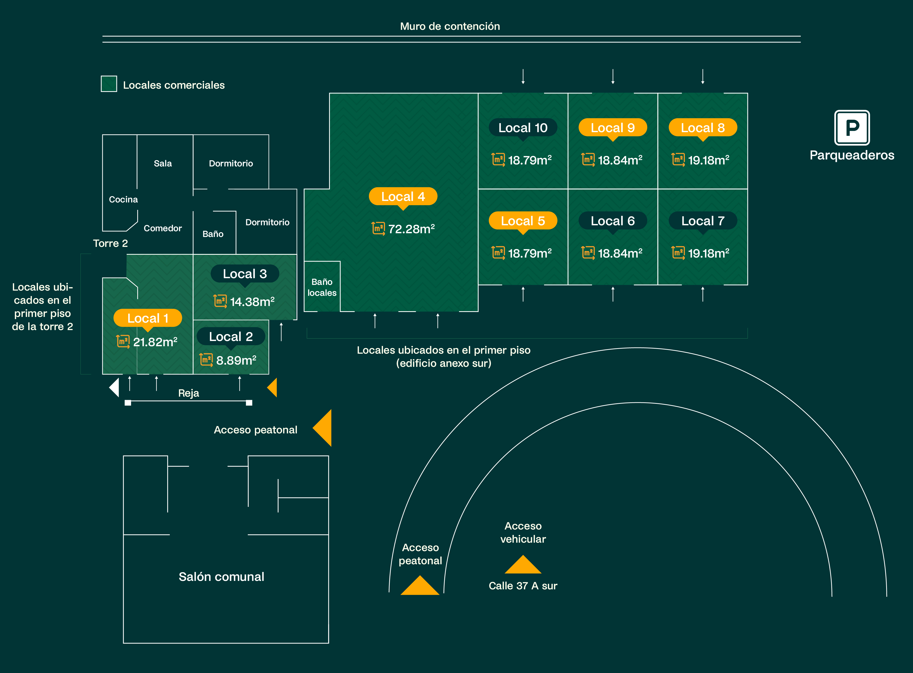 Plano del proyecto La Colmena