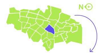 Ubicación plaza hoja