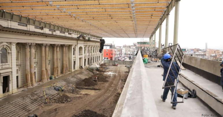 Construcción del Bronx Distrito Creativo en Bogotá, llegó al 80 % de avance