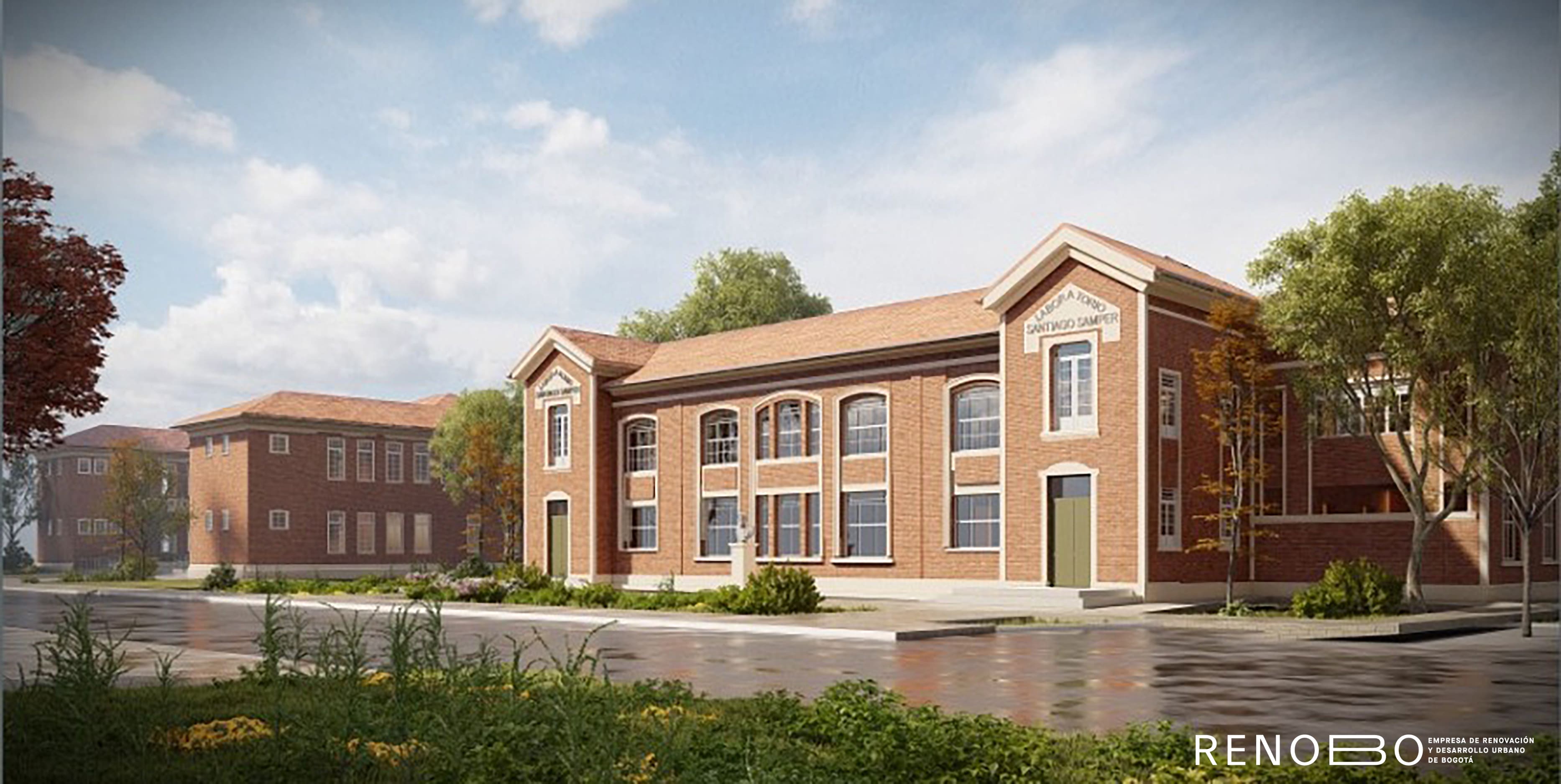 Render edificio Santiago Samper