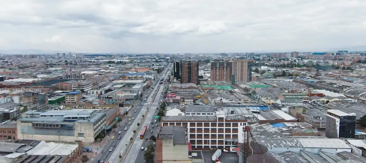 Fotografía Panorámica de Bogotá